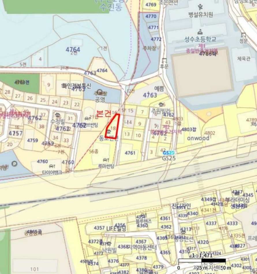 경기도 성남시 수정구 수진동 4762-18 6층 601호 근린상가 경매 사진 30
