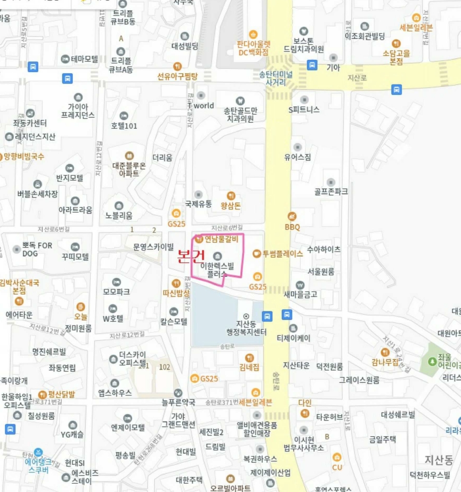 경기도 평택시 지산동 781-9 이한렉스빌플러스 3층318호 외 5필지 오피스텔(주거) 경매 사진 9