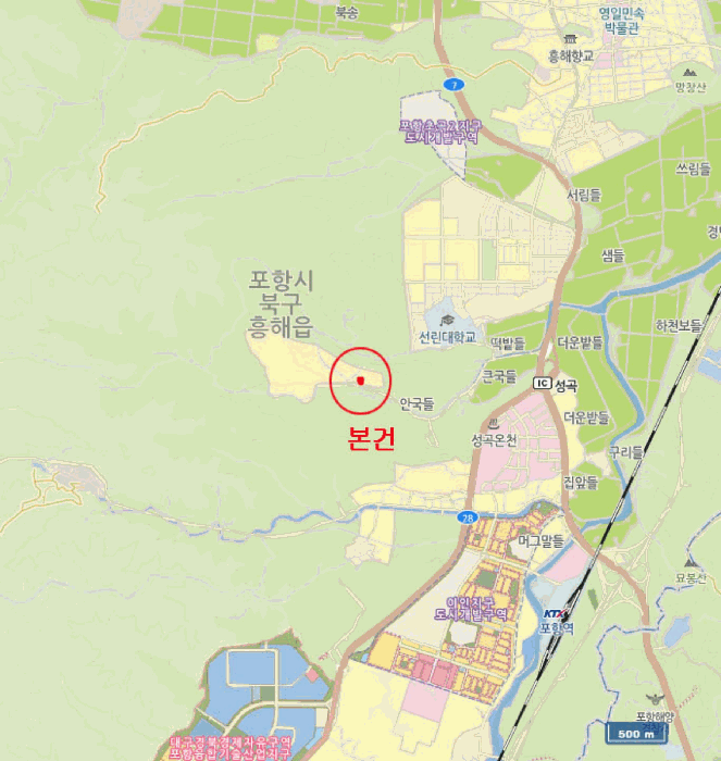 경상북도 포항시 북구 흥해읍 초곡리 산70-22 임야 경매 사진 14