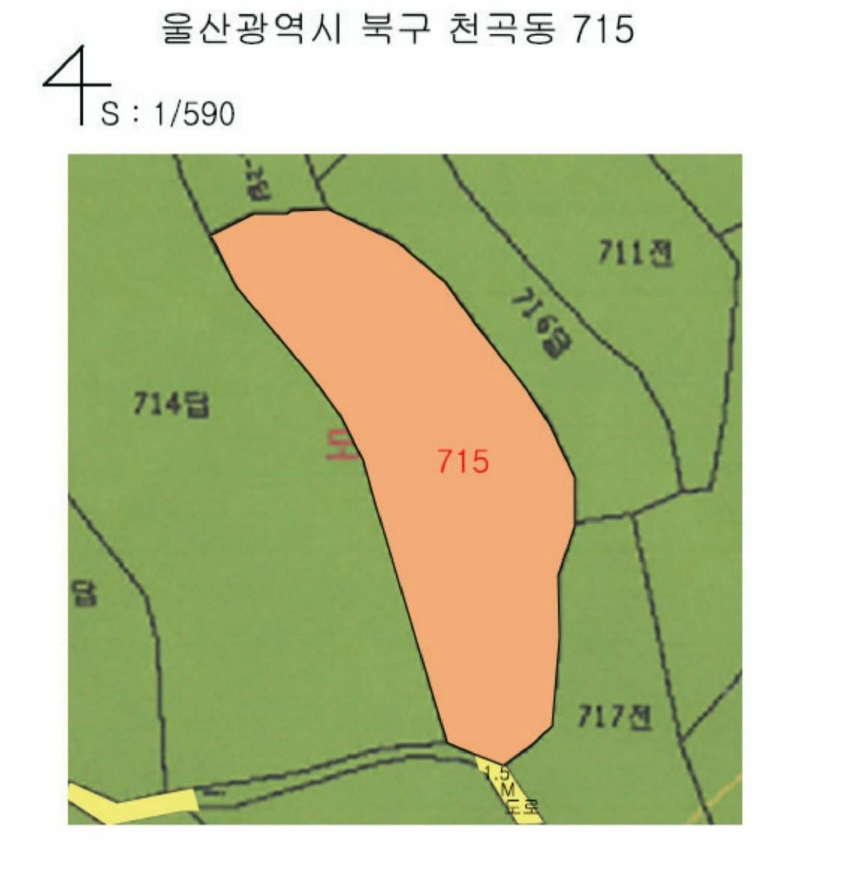 울산광역시 북구 천곡동 715 답 경매 사진 26