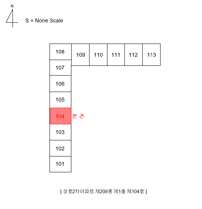 전라남도 광양시 중동 1665 성호2차아파트 209동 1층104호 외 3필지 아파트 경매 사진 13
