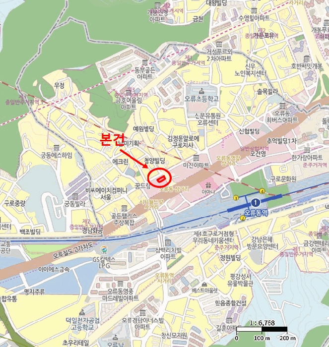 서울특별시 구로구 오류동 6-63 루체비스타 7층 701호 외 1필지 도시형생활주택 경매 사진 10