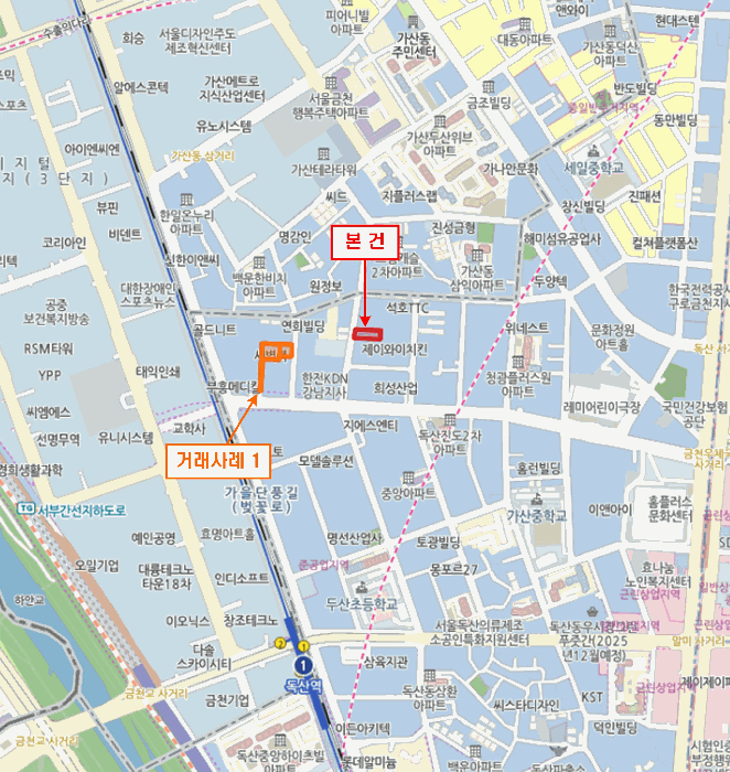 서울특별시 금천구 독산동 303-4 미림에이클래스 제101동 제11층 제1102호 오피스텔 경매 사진 18