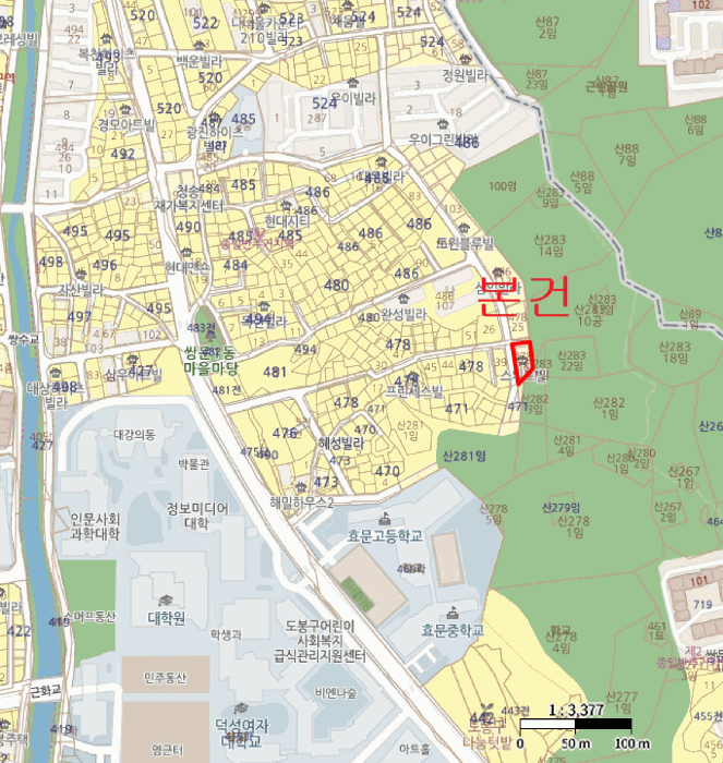 서울특별시 도봉구 쌍문동 478-38 4층403호 다세대(빌라) 경매 사진 20