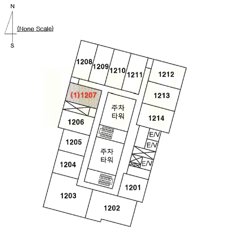 부산광역시 부산진구 범천동 849-2 대동레미안센트럴시티5 12층1207호 아파트 경매 사진 22