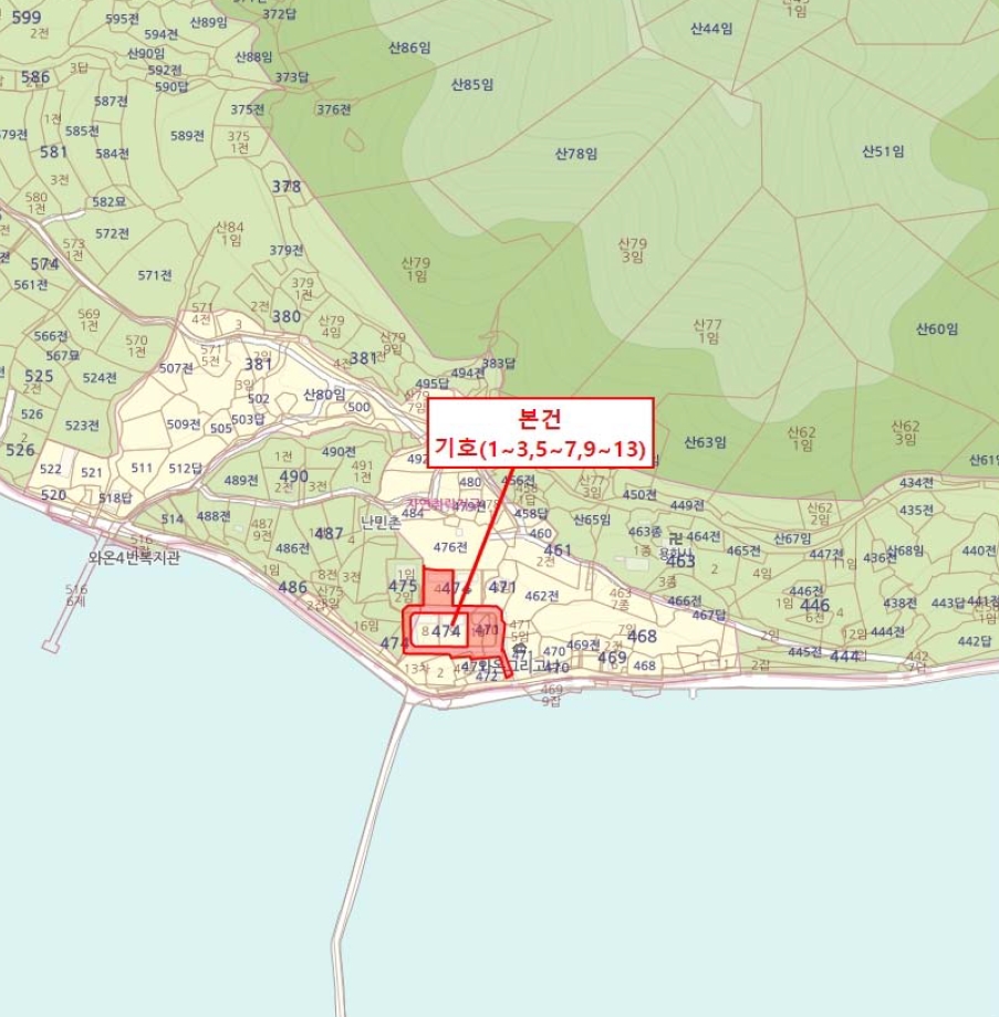 전라남도 순천시 해룡면 상내리 471-3 외 19필지 숙박시설 경매 사진 96