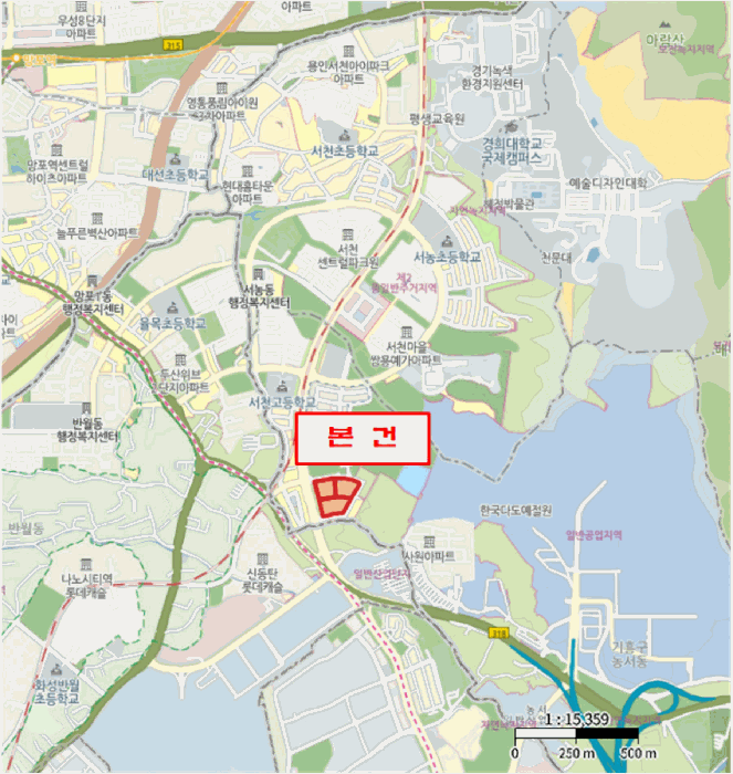 경기도 용인시 기흥구 농서동 455 프리미엄원희캐슬기흥서천 1층엘133호 외 2필지 근린상가 경매 사진 12