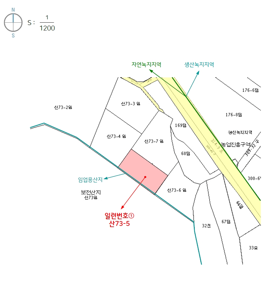 울산광역시 울주군 상북면 지내리 산73-5 임야 경매 사진 30