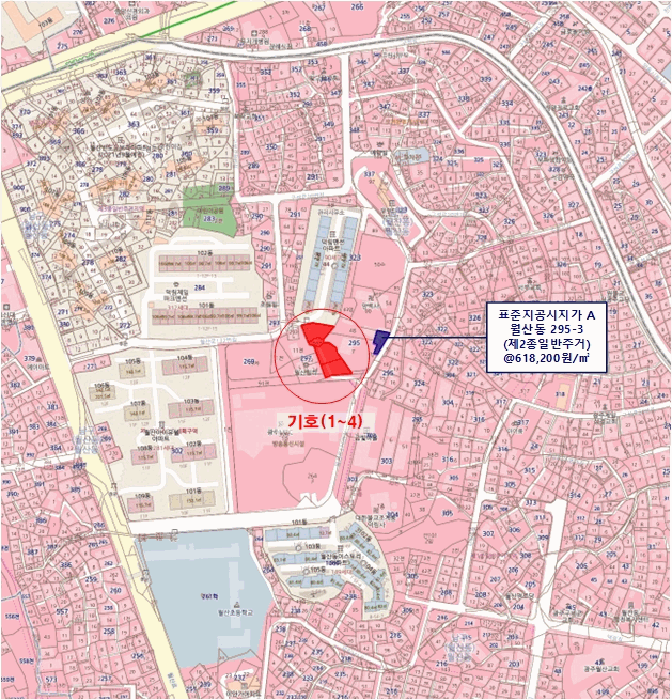 광주광역시 남구 월산동 295-1 외 3필지 전 경매 사진 27