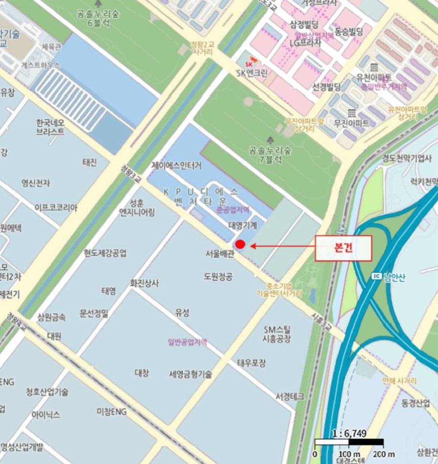 경기도 시흥시 정왕동 2123-2 케이피유디에스벤처타운 101동 7층701호 오피스텔(주거) 경매 사진 22