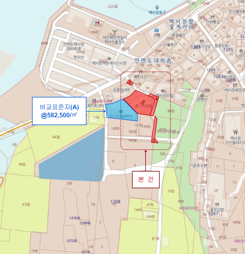 충청남도 태안군 안면읍 창기리 1269-162 외 3필지 숙박시설 경매 사진 48