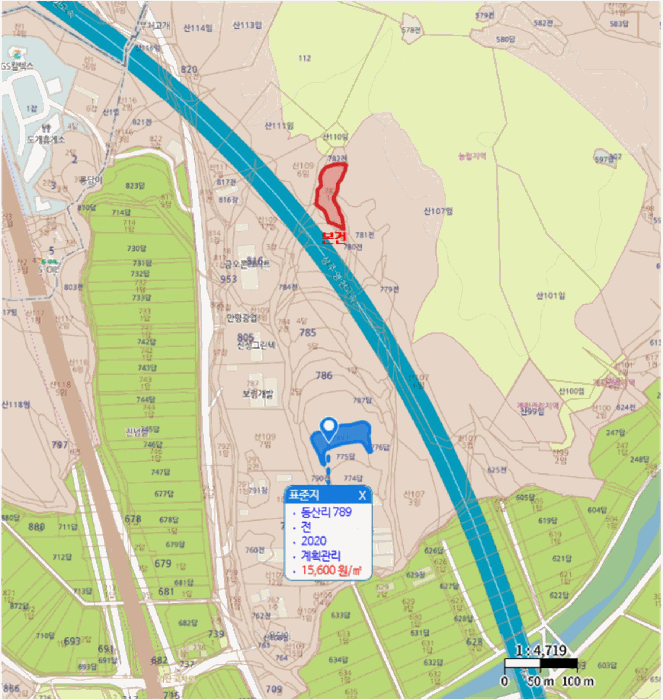 경상북도 구미시 도개면 동산리 782-1 전 경매 사진 16