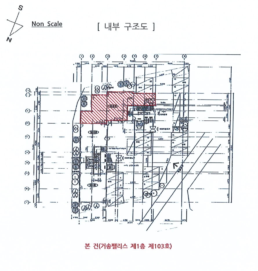 경상북도 울진군 울진읍 읍내리 308-12 거송팰리스 1층103호 근린상가 경매 사진 16