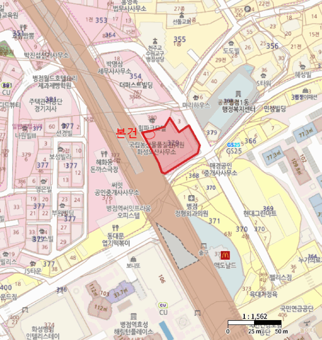 경기도 화성시 병점동 379-10 병점프라자 7층734호 다세대(빌라) 경매 사진 25