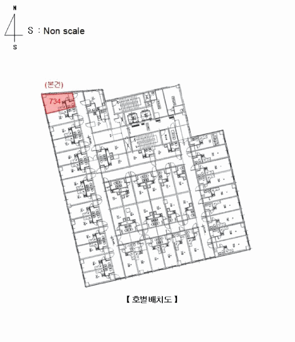 경기도 화성시 병점동 379-10 병점프라자 7층734호 다세대(빌라) 경매 사진 27