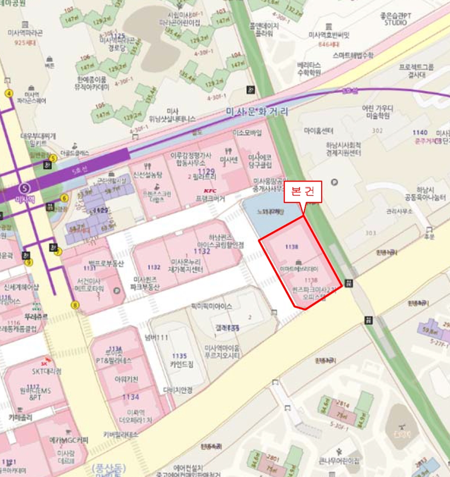경기도 하남시 망월동 1138 퀸즈파크미사2차 6층629호 외 1필지 오피스텔(주거) 경매 사진 12