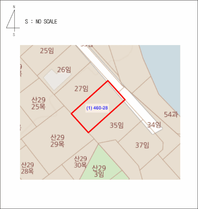 충청북도 음성군 감곡면 오궁리 460-28 임야 경매 사진 10