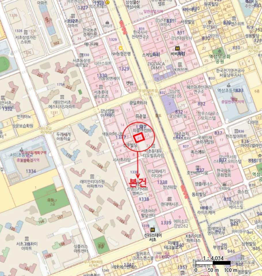 서울특별시 서초구 서초동 1337-21 현대썬앤빌서초 16층1611호 오피스텔 경매 사진 12
