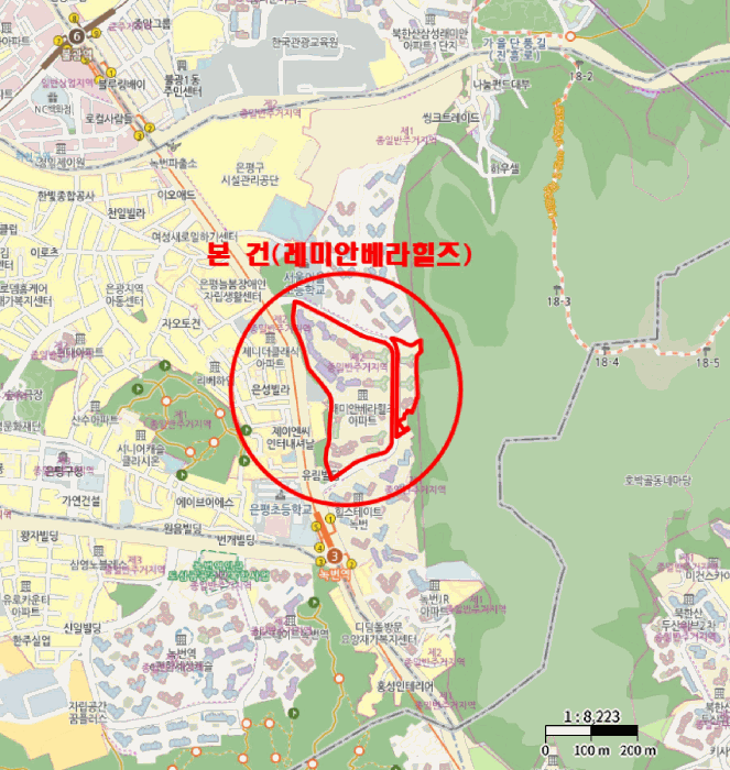 서울특별시 은평구 녹번동 283 래미안베라힐즈 209동 14층1404호 외 1필지 아파트 경매 사진 22