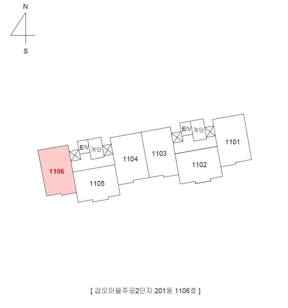 경상남도 김해시 대청동 321-1 갑오마을주공2단지 201동 11층1106호 아파트 경매 사진 13