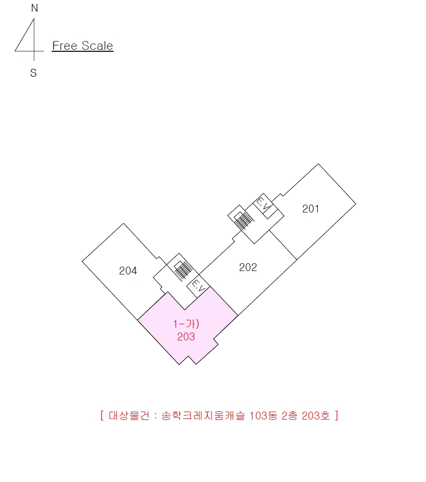 전북특별자치도 익산시 송학동 902 송학크레지움캐슬 103동 2층 203호 아파트 경매 사진 22
