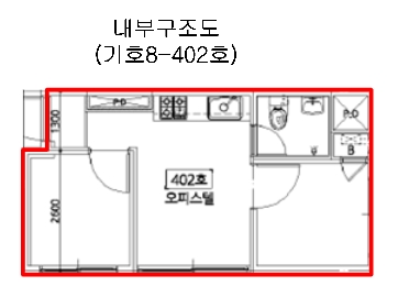 서울 금천구 가산동 234-41, 제4층 제402호 (가산동, 가산더블레스) 외 1필지 오피스텔(주거) 경매 사진 10