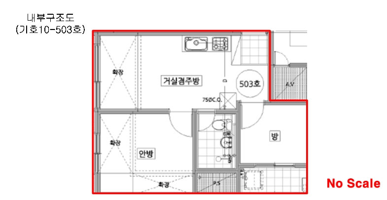 서울 금천구 가산동 147-6, 제5층 제503호 (가산동, 아이캐슬) 다세대주택 경매 사진 7
