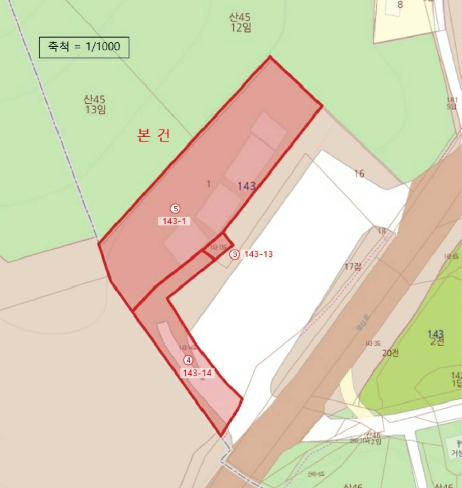전라남도 무안군 청계면 청수리 143-13 외 2필지 숙박시설 경매 사진 19