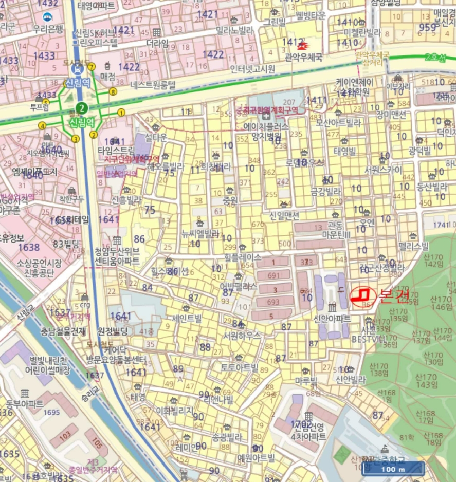 서울특별시 관악구 신림동 10-559 아름채 2층202호 외 1필지 다세대주택 경매 사진 12