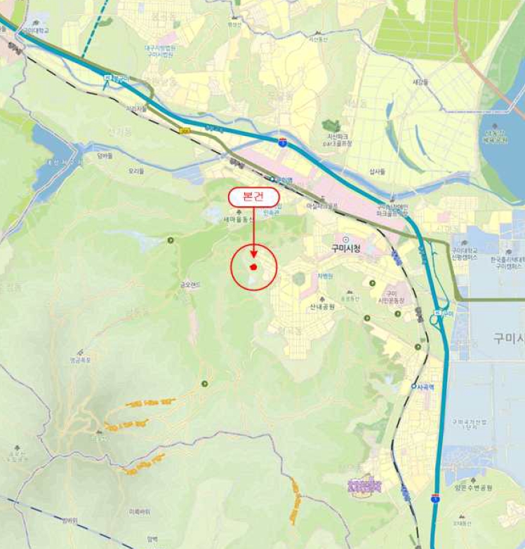 경상북도 구미시 형곡동 산87-15 임야 경매 사진 17