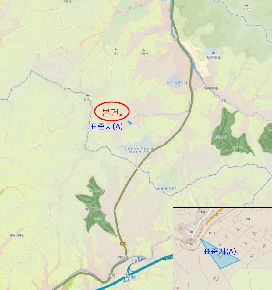 강원특별자치도 춘천시 남산면 창촌리 산156-6 임야 경매 사진 5