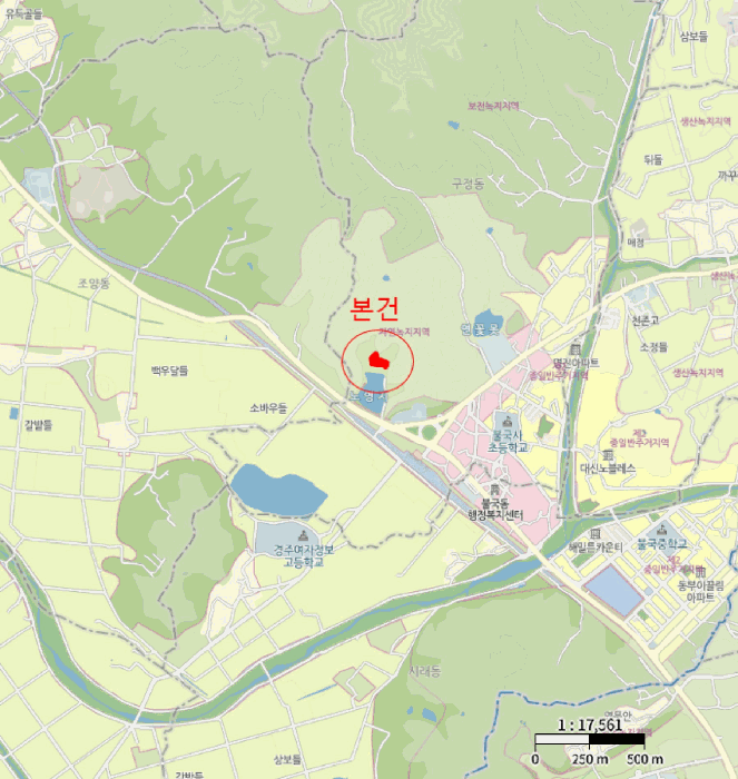 경상북도 경주시 구정동 357-2 외 1필지 답 경매 사진 5