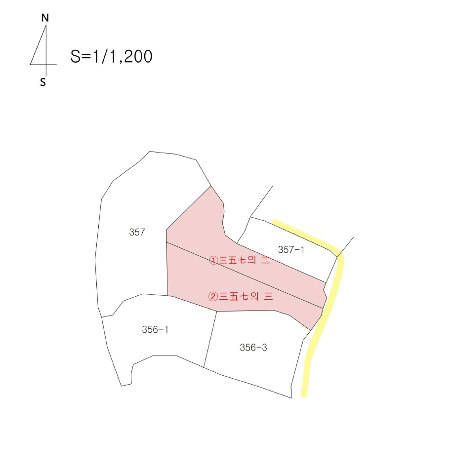 경상북도 경주시 구정동 357-2 외 1필지 답 경매 사진 6