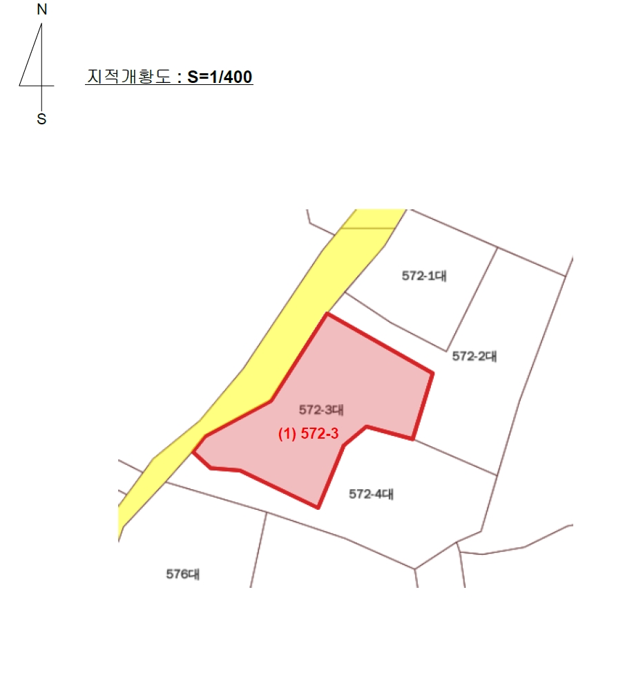 울산광역시 울주군 상북면 산전리 572-3 대지 경매 사진 8