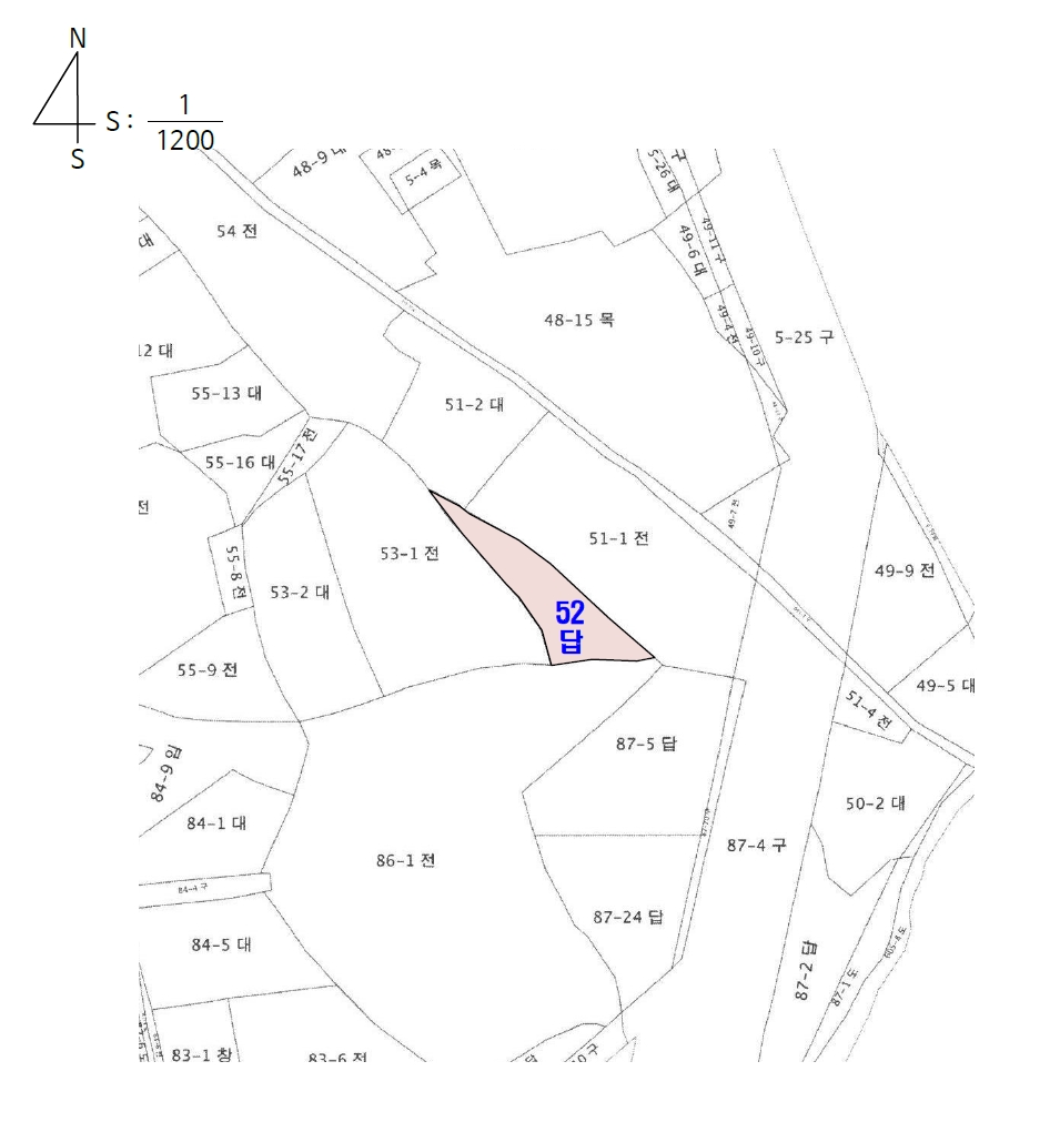 충청남도 당진시 우강면 송산리 52 전답 경매 사진 8