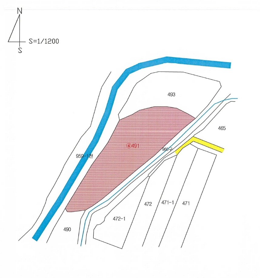 경상북도 김천시 감문면 구야리 491 답 경매 사진 7