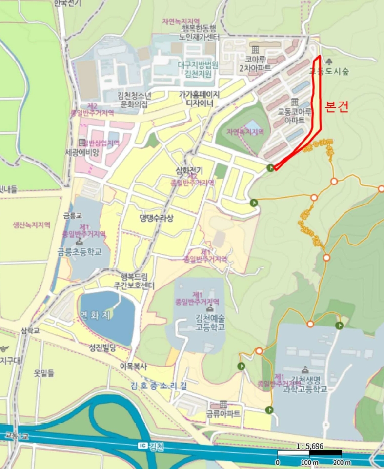 경상북도 김천시 교동 951 대지 경매 사진 30