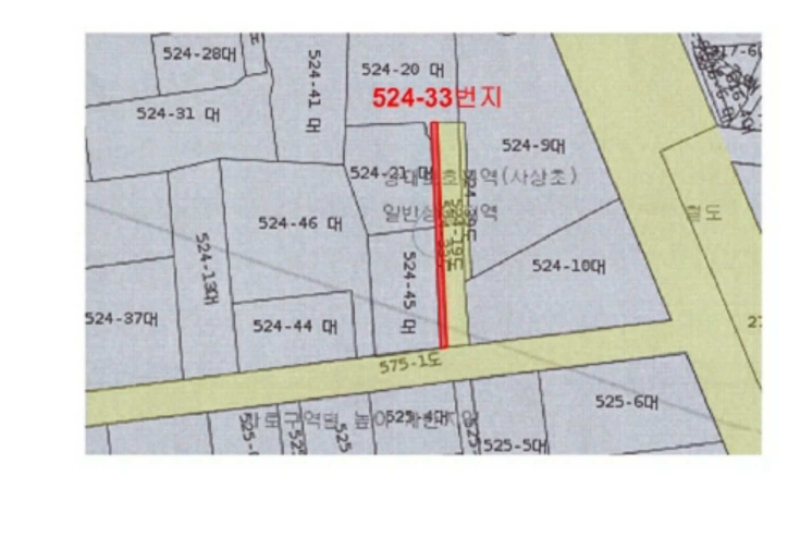 부산광역시 사상구 괘법동 524-33 도로 경매 사진 16