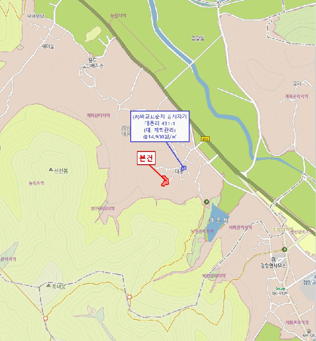 전라남도 고흥군 점암면 대룡리 486 대지 경매 사진 18