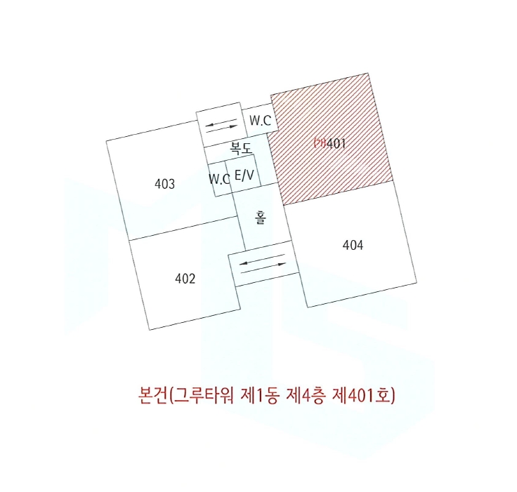 대구광역시 수성구 대흥동 873-1 그루타워 1동 4층401호 근린상가 경매 사진 19