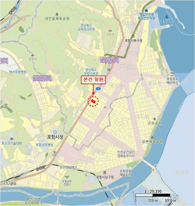 경상북도 포항시 북구 용흥동 615-21 빌드원르헤브3차아파트 8층 805호 아파트 경매 사진 19