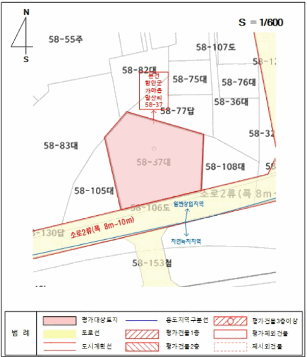 경상남도 함안군 가야읍 말산리 58-37 대지 경매 사진 7