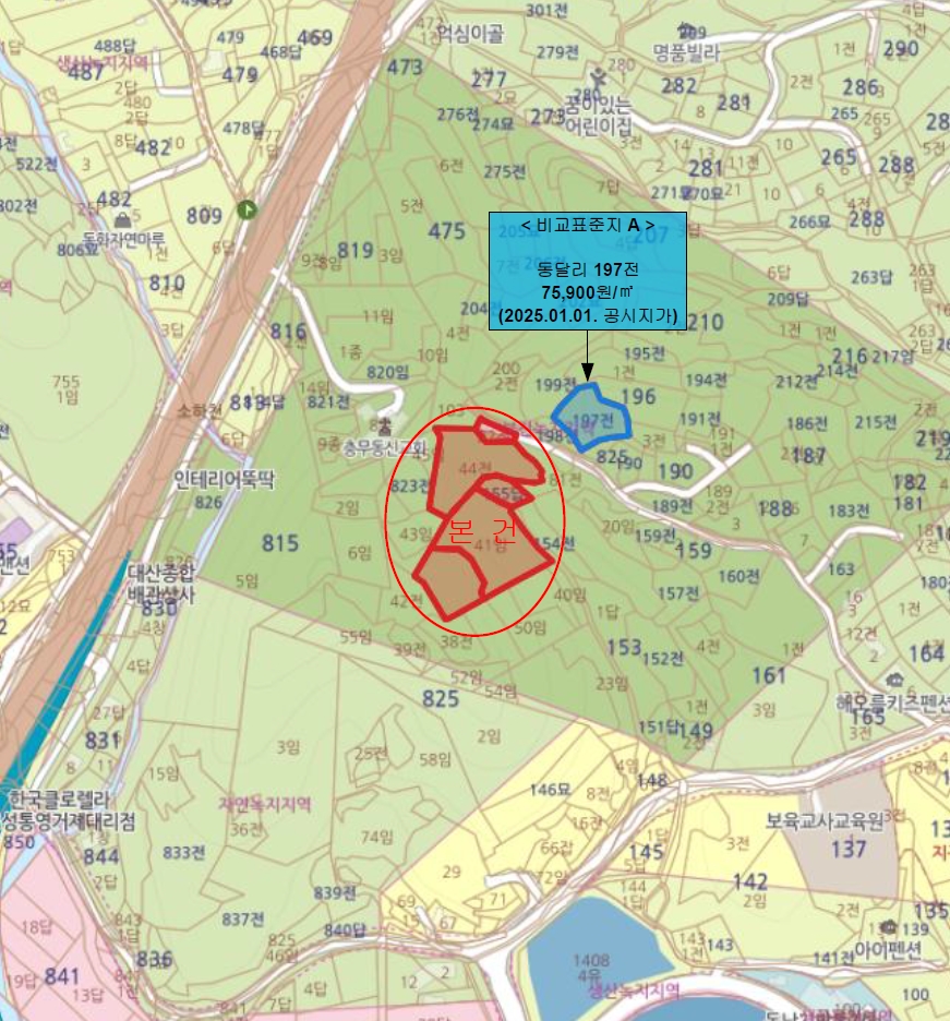 경상남도 통영시 용남면 동달리 155 외 4필지 답 경매 사진 68