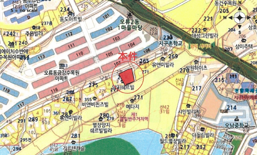 서울특별시 구로구 오류동 273-6 양지쉐르빌 제105동 제2층 제201호 외 1필지 다세대주택 경매 사진 9