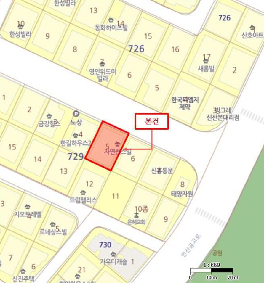 경기도 안산시 상록구 부곡동 729-5 센스빌 4층402호 다세대(빌라) 경매 사진 22