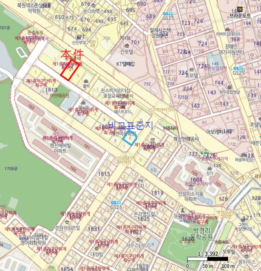 강원특별자치도 원주시 단구동 1597-4 근린시설 경매 사진 42