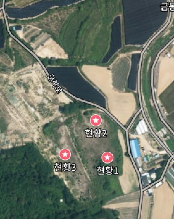 충청남도 금산군 군북면 동편리 산26-1 외 2필지 임야 경매 사진 1