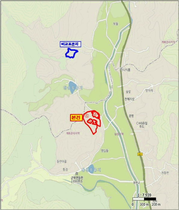 충청남도 금산군 군북면 동편리 산26-1 외 2필지 임야 경매 사진 33
