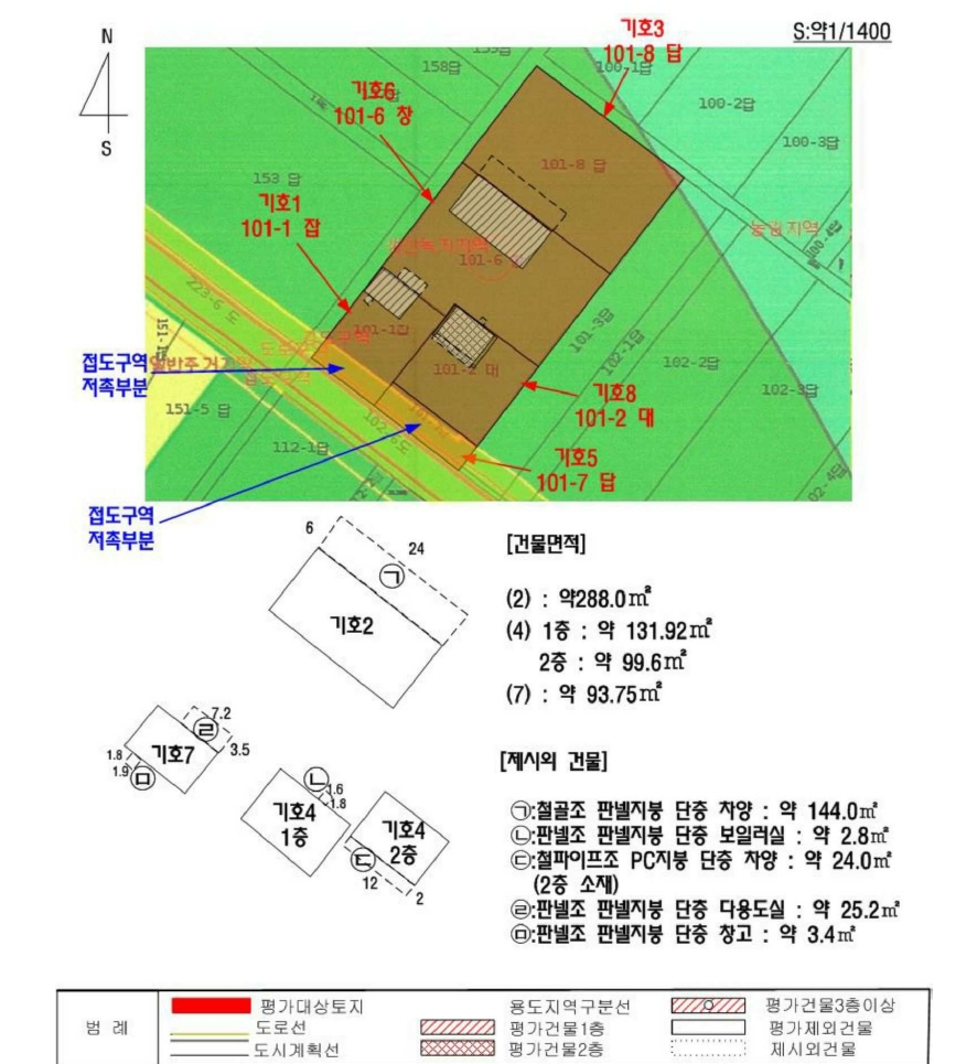 경상남도 밀양시 하남읍 수산리 101-1 외 4필지 창고시설 경매 사진 34