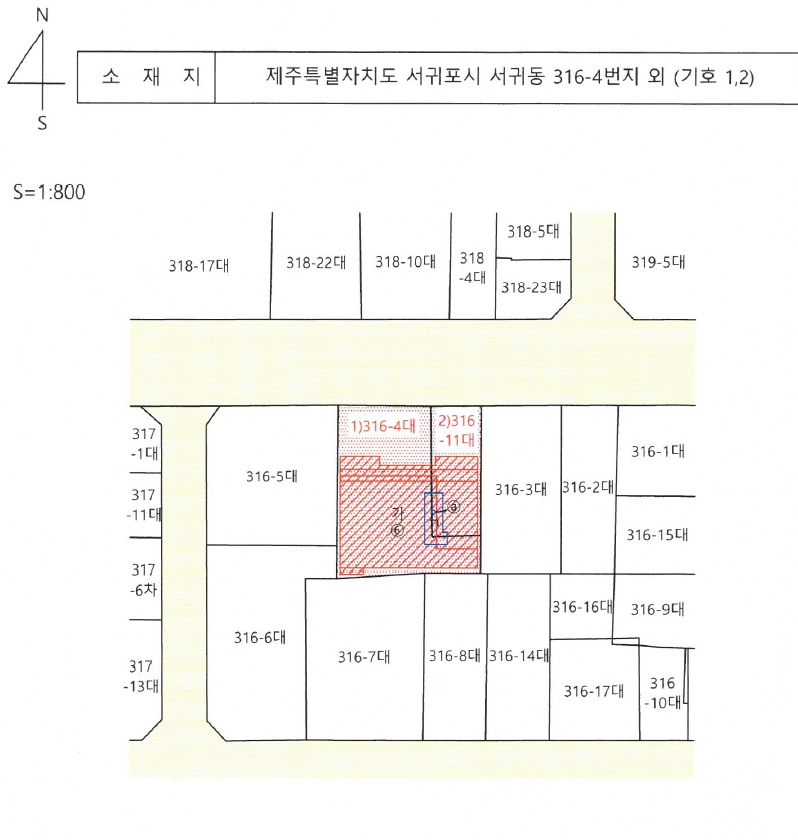 제주특별자치도 서귀포시 서귀동 316-4 외 1필지 숙박시설 경매 사진 20